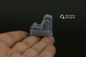 Quinta Studio QD+48480 Su-17M4/Su-22M4 3D-Printed &amp;amp; coloured Interior on decal paper (Hobby Boss) (with 3D-printed resin parts) 1/48 – imagen 6