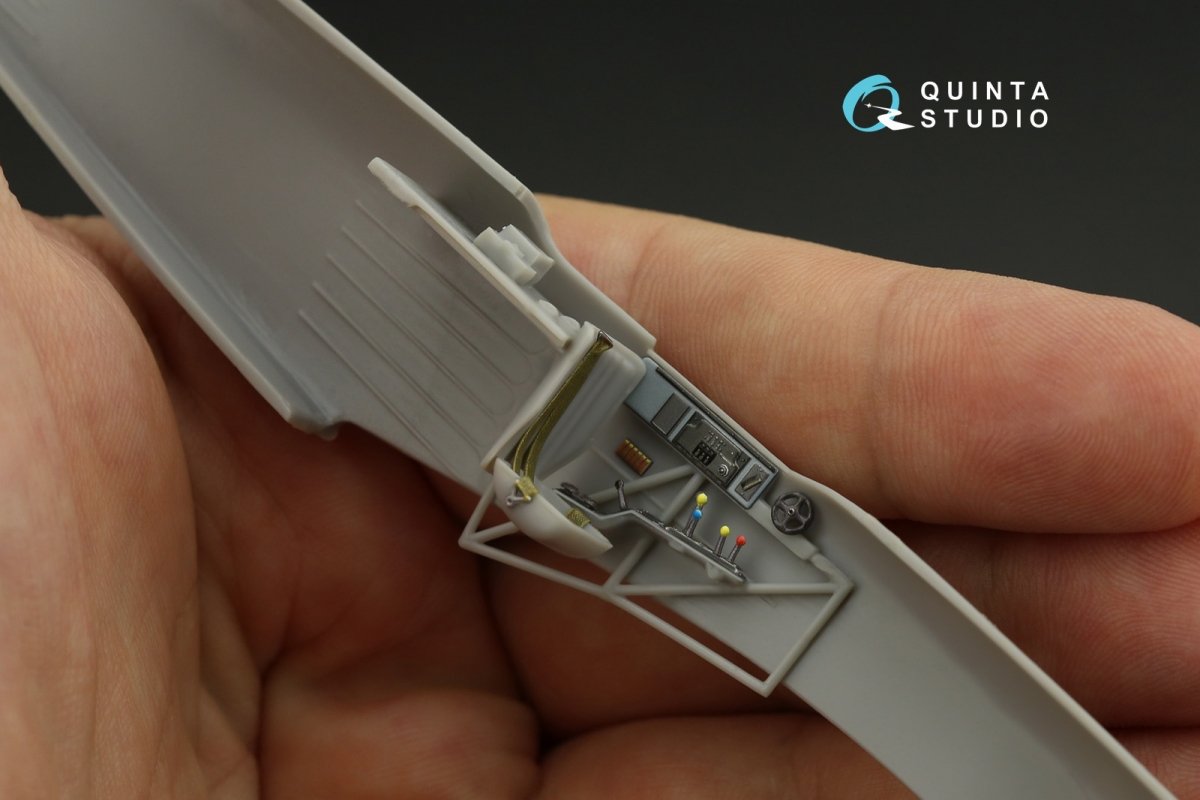 Quinta Studio QD48299 Yak-9T/DD 3D-Printed &amp;amp; coloured Interior on decal paper (Modelsvit) 1/48 – Bild 8