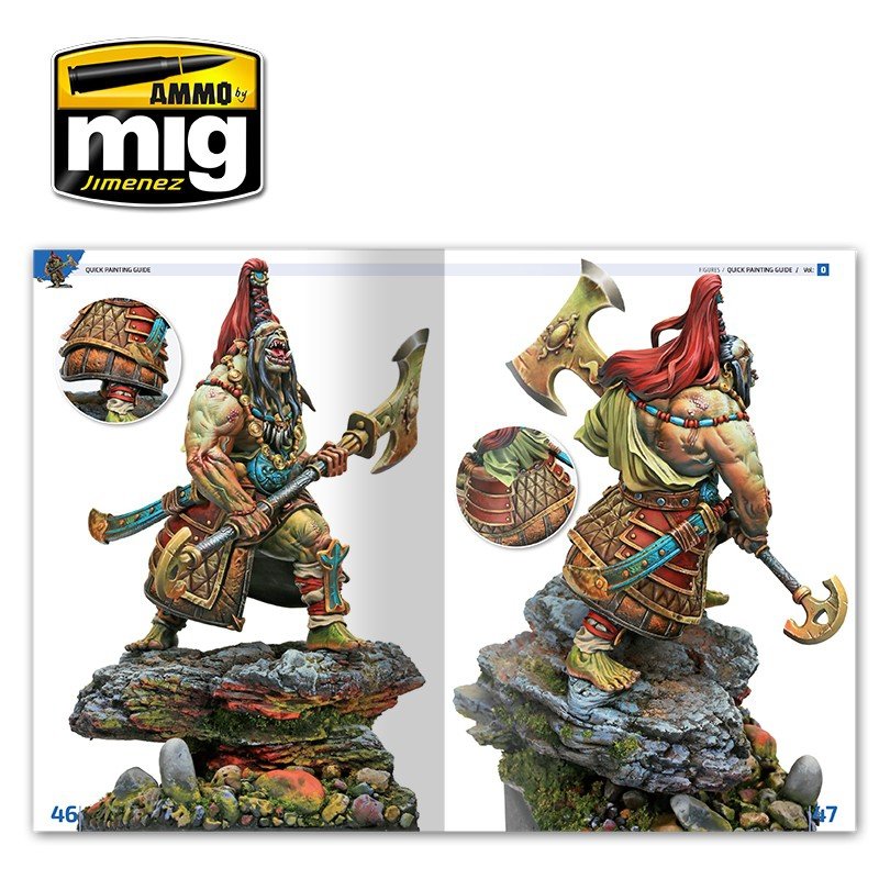 Ammo of Mig Jimenez 6220 ENCYCLOPEDIA OF FIGURES MODELLING TECHNIQUES VOL. 0 - QUICK GUIDE FOR PAINTING (English) – immagine 3