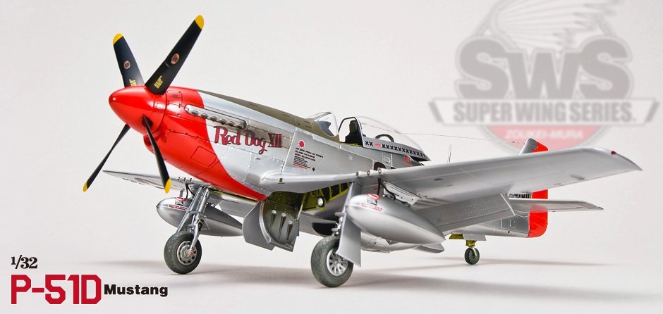 Zoukei-Mura SWS3204 P-51D Mustang 1/32 – imagen 2
