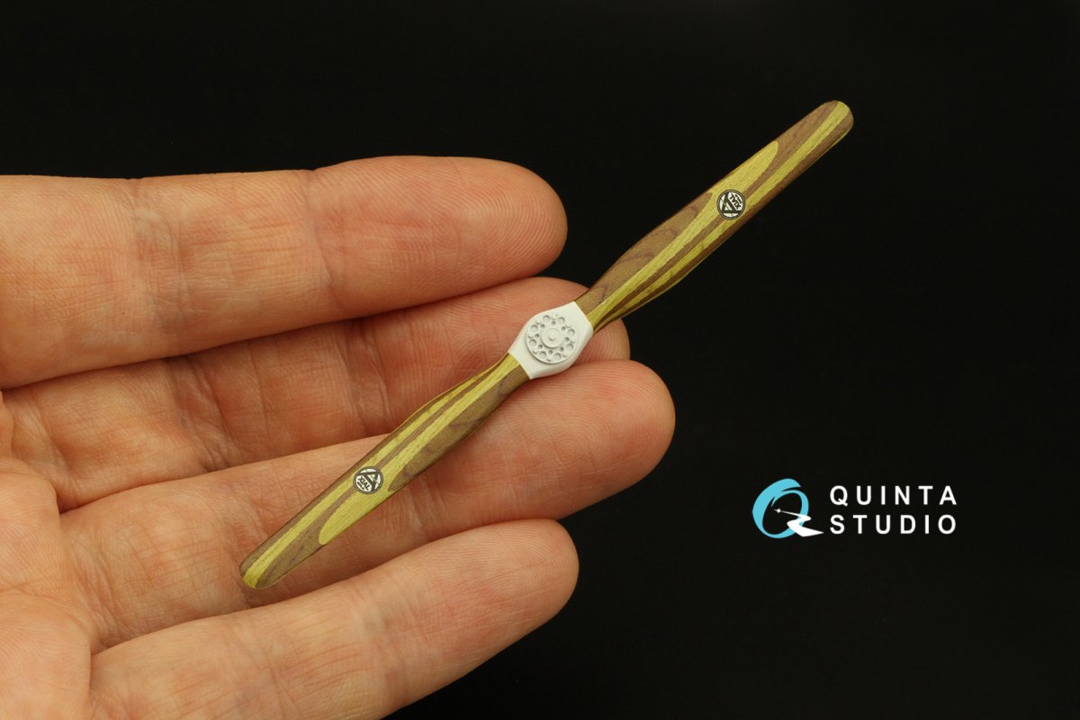 Quinta Studio QL32008 Wooden Propellers Axial (Wingnut Wings) 1/32 – immagine 4