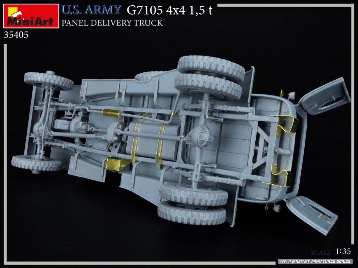 MiniArt 35405 U.S. ARMY G7105 4х4 1,5 t PANEL DELIVERY TRUCK 1/35 – imagen 15