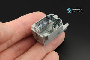 Quinta Studio QD48093 MiG-29 (9-13) 3D-Printed &amp;amp; coloured Interior on decal paper (for GWH ) 1/48 – immagine 3