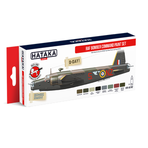 Hataka HTK-AS102 RAF Bomber Command paint set (8x17ml)