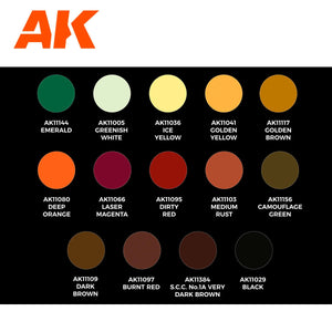 AK Interactive AK11777 SERGIO VILCHES – 3GEN SIGNATURE SET – 14 COLORS &amp;amp; 1 FIGURE – imagen 3