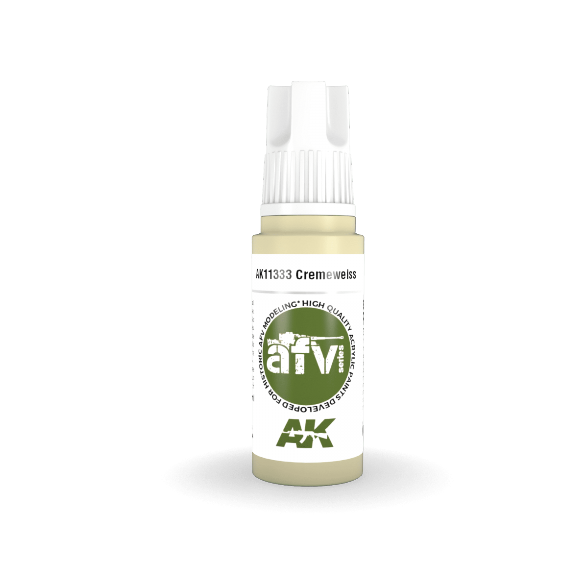 AK Interactive AK11333 Cremeweiss 17ml – immagine 2