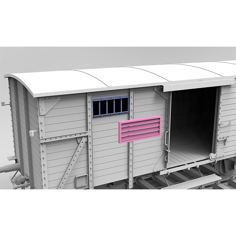 AK Interactive AK35502 GERMAN RAILWAY COVERED G10 WAGON GEDECKTER GÜTERWAGEN G10 1/35 – zdjęcie 7