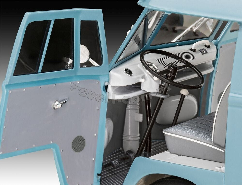 Revell 07726 VW T1 Panel Van - Gulf Decoration 1/24 – Bild 8