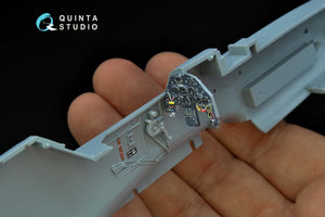 Quinta Studio QD32083 Bf 109G-2/G-4 3D-Printed &amp;amp; coloured Interior on decal paper (Hasegawa) 1/32 – imagen 12