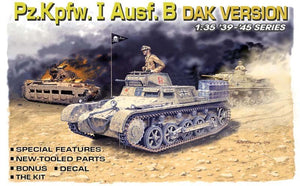 Dragon 6207 Pzkpfw. I Ausf. B, DAK Version 1/35