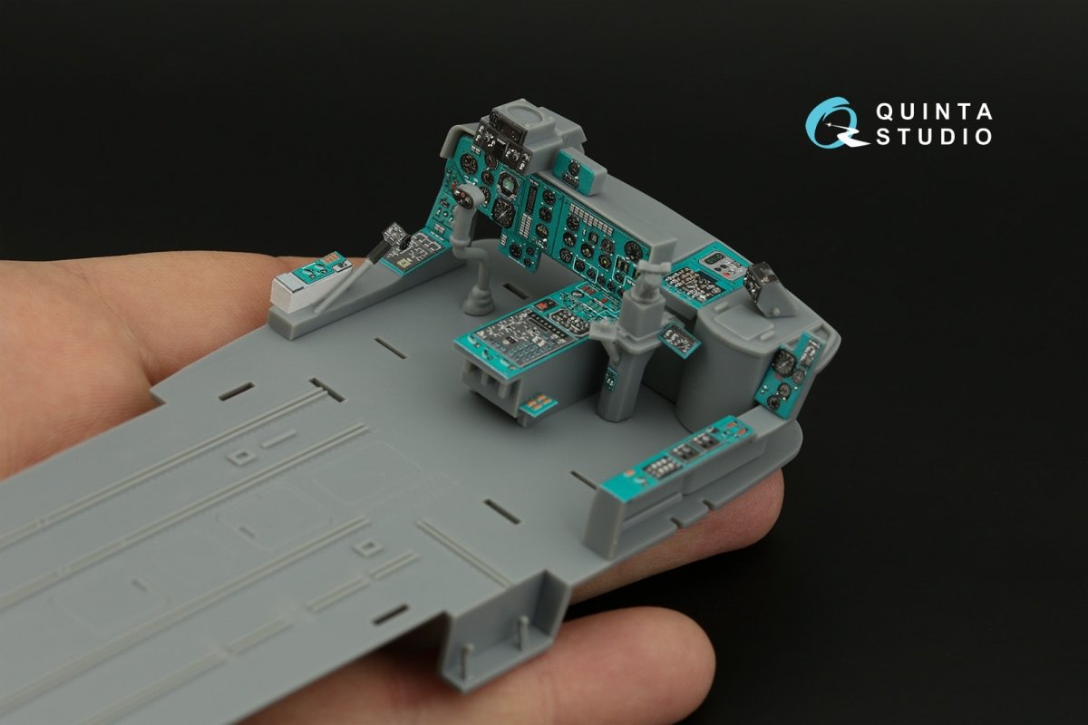 Quinta Studio QDS-35077 Ka-29 3D-Printed &amp;amp; coloured Interior on decal paper (Trumpeter) (Small version) 1/35 – imagen 2