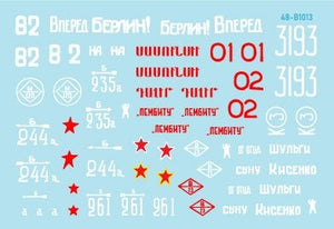 Star Decals 48-B1013 T-34-85 Red Army 1/48 – imagen 3