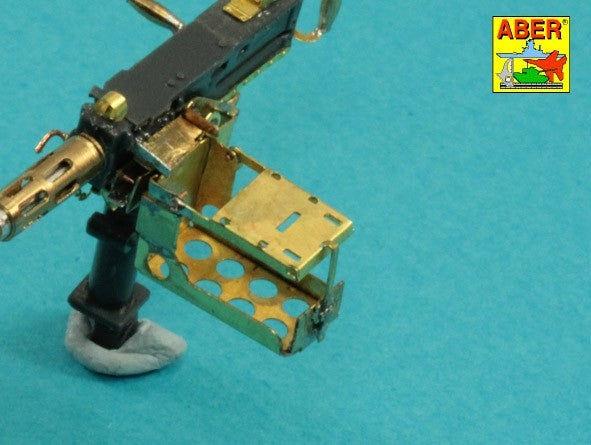 Aber 35L-091 Early barrel to U.S. cal .50 (12,7mm) heavy machine gun Browning M2 HB 1/35 – imagen 8