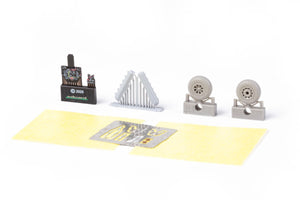 Eduard 674039 P-51D pots d&amp;#39;échappement avec carénage LööKplus TAMIYA 1/72