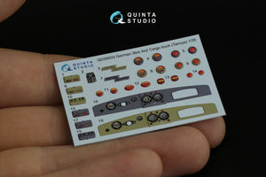 Quinta Studio QD35033 Opel Blitz 3D-Printed &amp;amp; coloured Interior on decal paper (Tamiya) 1/35 – imagen 7