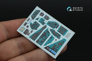 Quinta Studio QDS+48516 Mi-24P Hind-F 3D-Printed coloured Interior on decal paper (Trumpeter) (small version) (with 3D-printed resin parts) 1/48 – imagen 3