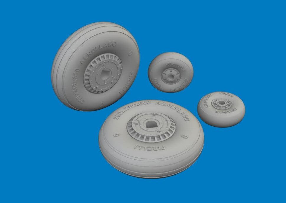 Eduard 632204 MC.205 Roues Veltro ITALERI 1/32