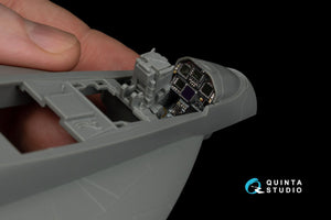 Quinta Studio QD48198 F/A-18E 3D-Printed &amp;amp; coloured Interior on decal paper (for Meng kit) 1/48 – imagen 5