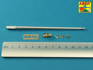 Aber 35L-245 7,5 cm barrel with muzzle brake for Panther Ausf.A 1/35 – imagen 2