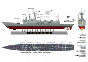 AFV Club SE00702 ROCN Cheng Kung Class Frigate With Hsiung Feng II/III 1/700 – zdjęcie 2