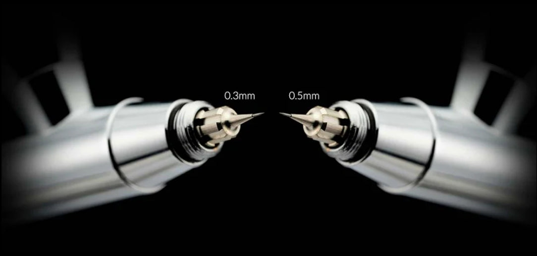 Gaahleri 46807 Airbrush Advanced Series Seeker 0.3 mm &amp; 0.5 mm
