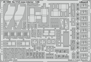 Eduard 491090 He 111Z nose interior 1/48 ICM – immagine 2
