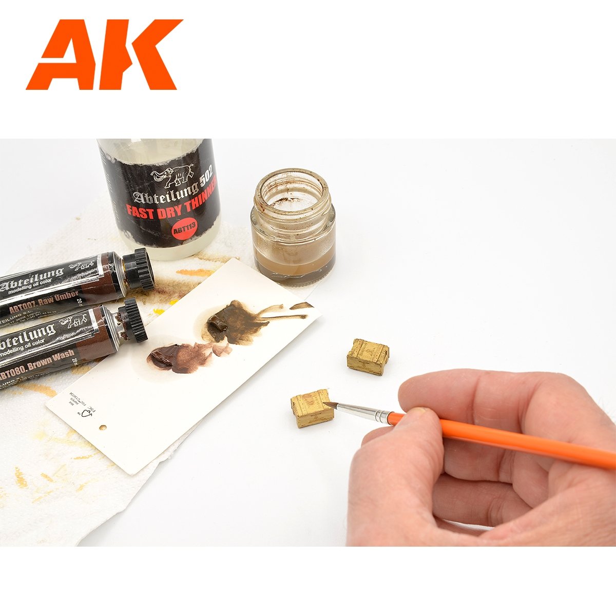 AK Interactive AK8229 LASER CUT WOODEN BOX 002 DYNAMIT (8 UNITS) 1/35 – immagine 3