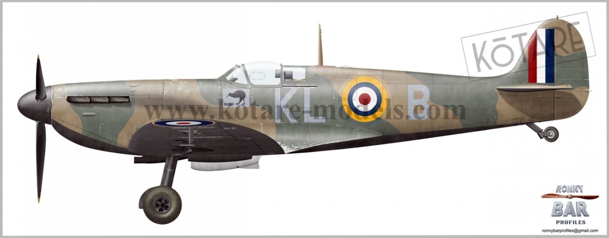 Kotare K32001 Spitfire Mk.Ia Mid. 1/32 – zdjęcie 2