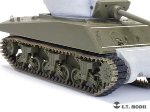 E.T. Model P35-094 WWII US ARMY M4 Sherman Extended End Connectors &amp;quot;Duck bill&amp;quot; type 2 1/35 – immagine 3