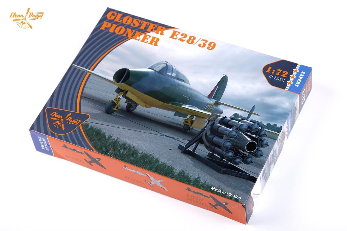 Propulseur transparent ! Kit expert GLOSTER E28/39 PIONEER CP72001 au 1/72 – image 2
