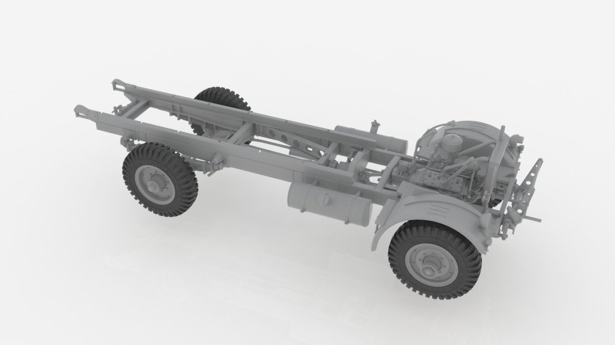 ICM 35507 Model W.O.T. 6, WWII British Truck 1/35 – zdjęcie 6
