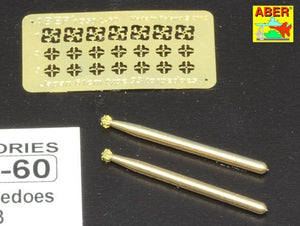 Aber 350L-60 Coffret de 6 torpilles japonaises 61 cm Type 93 (1/350) – image 4