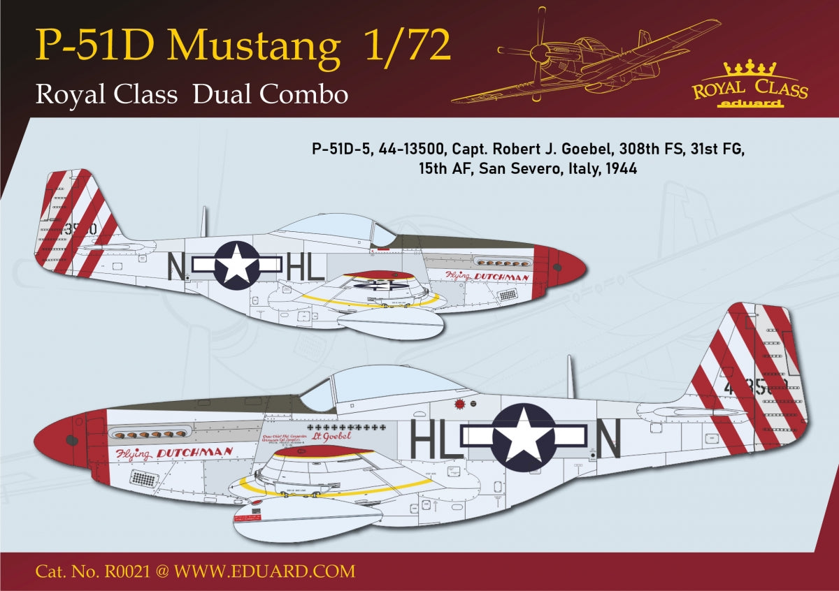 Eduard R0021 P-51D MUSTANG DUAL COMBO 1/72 – imagen 29