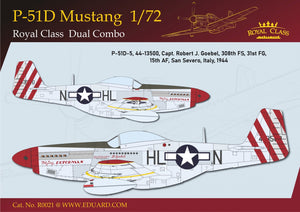 Eduard R0021 P-51D MUSTANG DUAL COMBO 1/72 – imagen 29