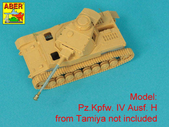 Aber 48L46 German 75 mm Barrel for KwK 40 L/48 1/48 – imagen 9