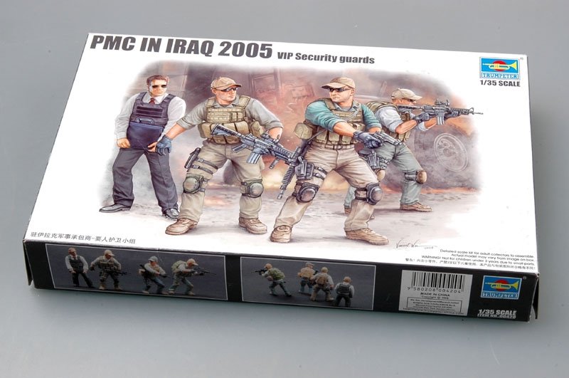 Trumpeter 00420 PMC in Iraq 2005-VIP Security Guards 1/35 – imagen 2