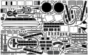Pontos 22004F1 USS BB-61 Iowa 1944 Detail Up Set (Without wooden deck) 1/200 – zdjęcie 10