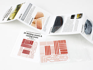 Red Fox Studio QS-35018 3D Welding seams &amp;amp; casting scars vol.01 1/35 – imagen 6