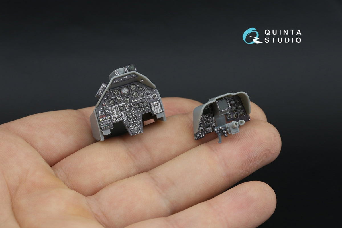 Quinta Studio QD+35153 AH-1W 3D-Printed &amp;amp; coloured Interior on decal paper (Trumpeter) (with 3D-printed resin parts) 1/35 – zdjęcie 9
