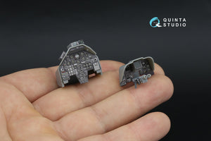 Quinta Studio QD+35153 AH-1W 3D-Printed &amp;amp; coloured Interior on decal paper (Trumpeter) (with 3D-printed resin parts) 1/35 – zdjęcie 9