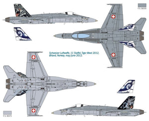 Italeri 1347 F/A-18 Hornet Tiger Meet 2012 1/72 – imagen 2
