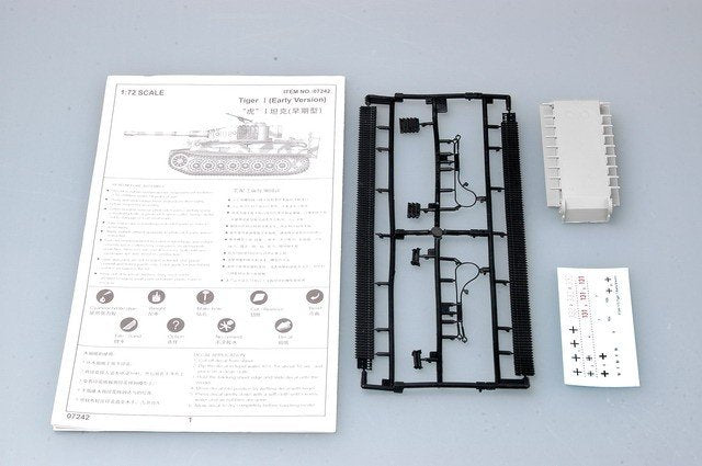 Trumpeter 07242 Char Tiger 1 (Première version) (1/72) – image 3