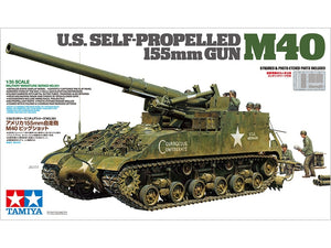 Tamiya 35351 US Self-Propelled 155mm Gun M40 1/35 – image 2