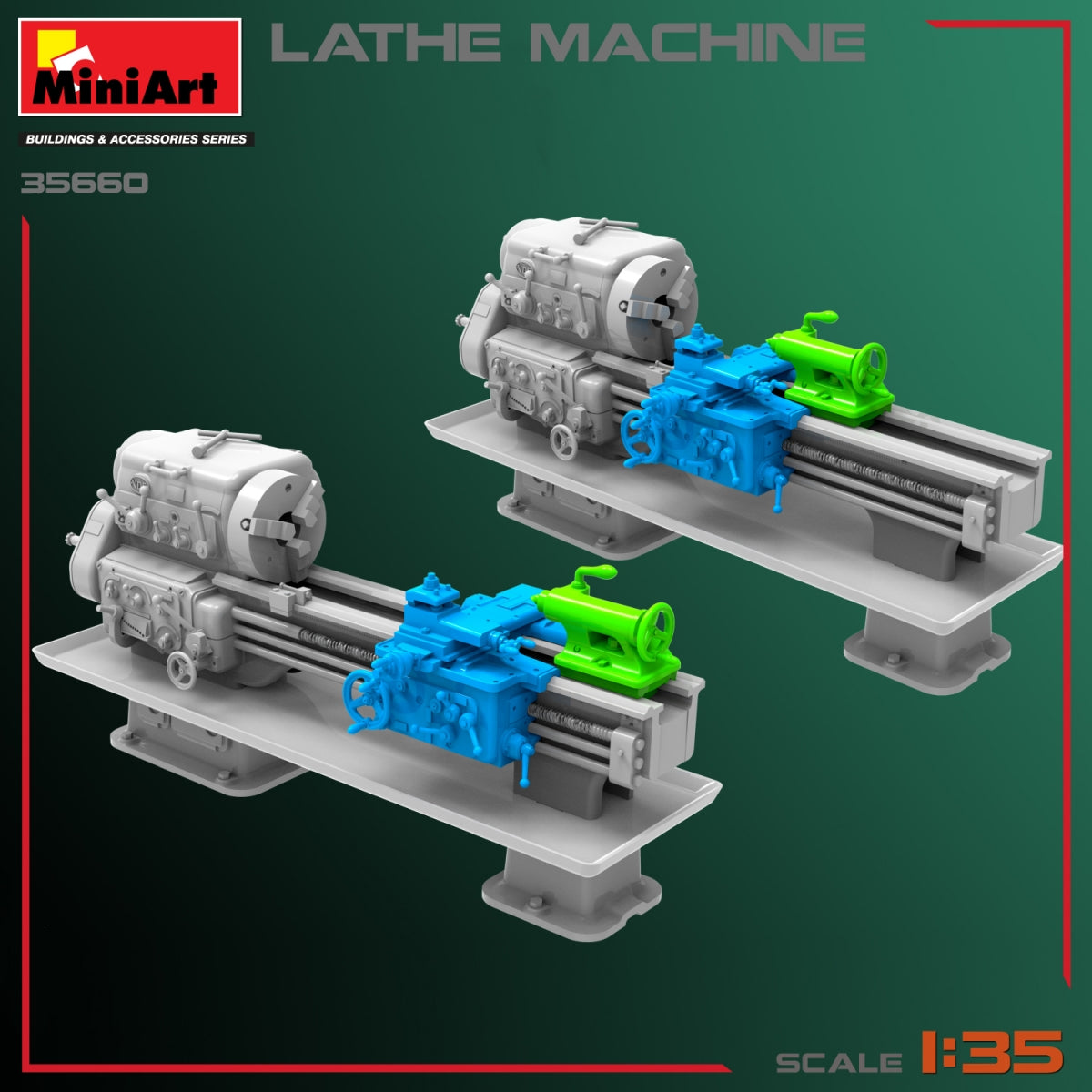 MiniArt 35660 LATHE MACHINE 1/35 – image 6