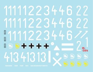 Star Decals 35-C1314 Windhund # 3 1/35 – imagen 3