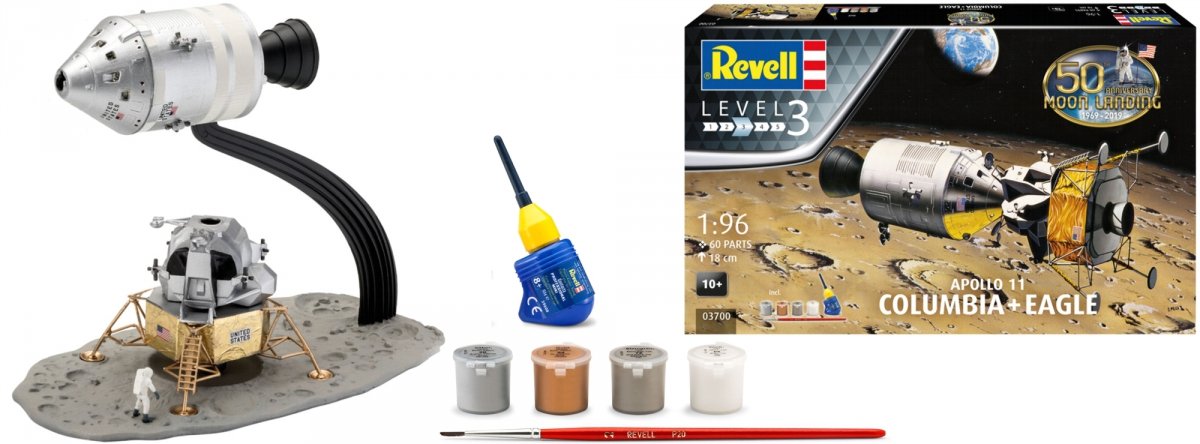 Revell 03700 Apollo 11 Columbia-Eagle 1/96 – imagen 3