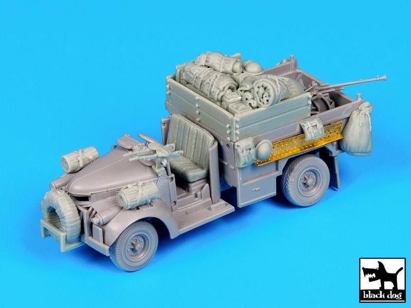 Black Dog T72064 British SAS chevrolet N for Dragon 1/72 – zdjęcie 4
