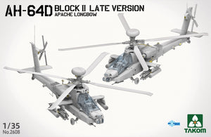 Takom 2608 AH-64D Attack Helicopter Apache Longbow Block II Late Version 1/35 – imagen 2