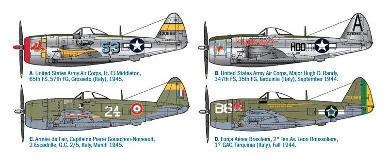Italeri 2728 P-47D Thunderbolt 1/48 – imagen 3