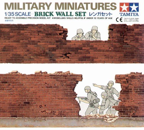 Tamiya 35028 Brick Wall Set 1/35
